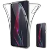 Image de PHONILLICO Coque pour Sasmung Galaxy A50 - Housse Etui Gel TPU Silicone Intégrale Transparent Protection Full Silicone Souple Ultra Mince Fine Slim Leger Tactile Deux Parties Avant Arrière Emboitable