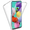 Image de PHONILLICO Coque pour Samsung Galaxy A51 - Housse Etui Gel TPU Silicone Intégrale Transparent Protection Souple Ultra Mince Tactile Deux Parties Avant Arrière Emboitable
