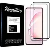 Image de PHONILLICO [Pack de 2] Verre Trempe Bord Noir pour Samsung Galaxy NOTE 10 LITE - Film Protection Ecran Verre Trempe Resistant [Lot de 2] Vitre Protecteur Anti Rayure