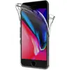 Image de PHONILLICO Coque pour iPhone SE 2020 - Protection Gel TPU Silicone Intégrale Transparent 2 Parties Avant Arrière Emboitable