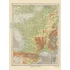Image de Puzzle 2000 pièces - Carte de la France Physique - Larousse, 1925