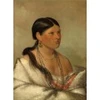 Image de Grafika George Catlin : Femme Aigle - Shawano, 1830