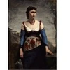 Image de Grafika Kids Jean-Baptiste-Camille Corot : Agostina, 1866