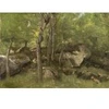 Image de Grafika Kids Jean-Baptiste-Camille Corot : Rochers en Forêt de Fontainebleau, 1860-1865