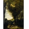 Image de Grafika Kids Jean-Baptiste-Camille Corot : Saint Sebastian Succored by the Holy Women, 1874