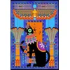 Image de Puzzle 1000 pièces - Chat Egyptien - Bleu
