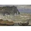 Image de Puzzle 1000 pièces - Claude Monet - Mer agitée à Étretat, 1883