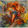 Image de Grafika Umberto Boccioni : Dinamismo di un ciclista è un dipinto, 1913