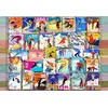 Image de Puzzle 1000 pièces - Ski Stamp Posters