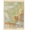 Image de Grafika Carte de la France Physique - Larousse, 1925