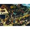 Image de Bluebird Puzzle Pieter Bruegel - Proverbes Flamands, 1559, 1559