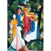 Image de Bluebird Puzzle August Macke - Four Girls, 1913