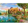 Image de Bluebird Puzzle Lakeside Cottage