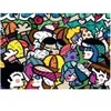 Image de Bluebird Puzzle Romero Britto - Looking into the future