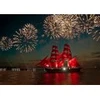 Image de Bluebird Puzzle Fireworks around a Sailboat