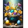 Image de Bluebird Puzzle Oeufs de Pâques et Fleurs