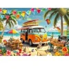 Image de Bluebird Puzzle Camping-Car à la Plage