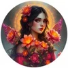 Image de Bluebird Puzzle Puzzle Rond - Mysterious Beauty