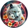 Image de Bluebird Puzzle Puzzle Rond - Les Loups Blancs
