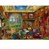 Image de Bluebird Puzzle Bibliothèque à la Campagne