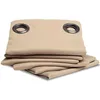 Image de Moondream LumenControl  Rideau Occultant | Protection Lumière+Soleil | Fabrication UE | Oeillets | Beige MC651 | 140L x 350H cm