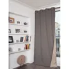 Image de Moondream, Rideau Anti-Ondes et Occultant, Protection Contre Les Ondes téléphones/Wi-FI/Bluetooth/Antennes Relais, Fabriqué en UE, Oeillets, Gris-Poivre, 130 x 260 (LxH) cm