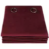 Image de Moondream LumenControl  Rideau Occultant Total | Protection Lumière+Soleil | 100% Opaque | Fabrication UE | Velours | Oeillets | Rouge MC214 | 135L x 260H cm