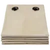 Image de Moondream DecibelControl  Rideau Anti-Bruit 3en1 | Isolation Phonique | Thermique Hiver+Été | 100% Occultant | Technologie Brevetée | Fabrication UE | Velours | Oeillets | Beige MC15 | 130L x 260H cm