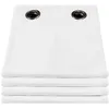 Image de MOONDREAM DecibelControl  Rideau Anti-Bruit 3en1 | Isolation Phonique | Thermique Hiver+Été | 100% Occultant | Technologie Brevetée | Fabrication UE | Velours | Oeillets | Blanc MC720 | 130L x 260H cm