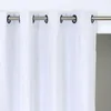 Image de Moondream ThermActiv® Voilage Thermique Hiver+Été 2en1 | Isolant Anti-Chaleur et Anti-Froid | Technologie Brevetée | Fabrication UE | Oeillets | Blanc MC720 | 140L x 240H cm