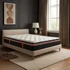 Image de SAMPUR Matelas et Double surmatelas intégrés | Mémoire de Forme | Zones ergonomiques | Indépendance de Couchage (180x200 cm)