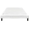 Image de Epeda Sommier Nature Ferme - Chenillé Gris 180x200 - Double Sommier