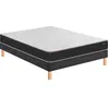 Image de BULTEX Vitality 1.1 160x200 + sommier gris fumé +pieds VITAL11-E-1620-GFU