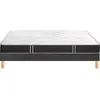 Image de BULTEX Vitality 2.1 160x200 + sommier gris fumé +pieds VITAL21-E-1620-GFU