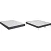 Image de BULTEX Vitality 2.1 180x200 + 2 sommiers gris fumé pieds VITAL21-E-1820-2-GFU