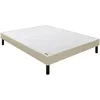 Image de Epeda Sommier 2 x 90 x 200 Voyage chenillé Lin 1820 (180x200)