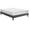 Image de EPEDA Voyage 90x200 + sommier gris + pieds VOYA-E-0920-GRIS2
