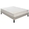 Image de EPEDA Pavillon 80x200 + sommier taupe + pieds PAVIL-E-0820-TAUP