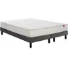 Image de EPEDA Pavillon 160x200 + 2 sommiers gris pieds PAVIL-E-1620-2-GRIS2