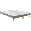 Image de BULTEX Vitality ferme chenillé grege Duo 1820 (180x200) VITAL-F-1820D-GRE