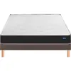 Image de BULTEX Vitality 1.1 80x200 + sommier marron +pieds VITAL11-E-0820-MAR