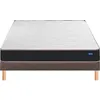 Image de BULTEX Vitality 1.1 90x200 + sommier marron +pieds VITAL11-E-0920-MAR