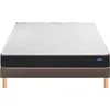 Image de BULTEX Vitality 1.1 140x200 + sommier marron +pieds VITAL11-E-1420-MAR