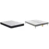 Image de BULTEX Vitality 1.1 160x200 + 2 sommiers grege +pieds VITAL11-E-1620-2-GRE