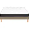 Image de BULTEX Vitality 2.1 140x190 + sommier moka +pieds VITAL21-E-1419-MOK