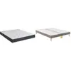 Image de BULTEX Vitality 2.1 160x200 + 2 sommiers moka +pieds VITAL21-E-1620-2-MOK