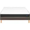 Image de BULTEX Vitality 2.1 90x200 + sommier marron +pieds VITAL21-E-0920-MAR