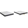 Image de BULTEX Vitality 2.1 180x200 2 sommiers gris foncé pieds VITAL21-E-1820-2-GRF