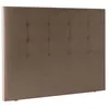 Image de Bultex Tête de lit déco Telica Marron 160 cm en Tissu - Marron