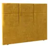 Image de EPEDA Carre Chic 200cm chenillé ocre TDL-CARRE-200-OCRE